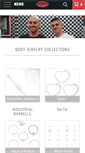 Mobile Screenshot of lulusbodyjewelry.com